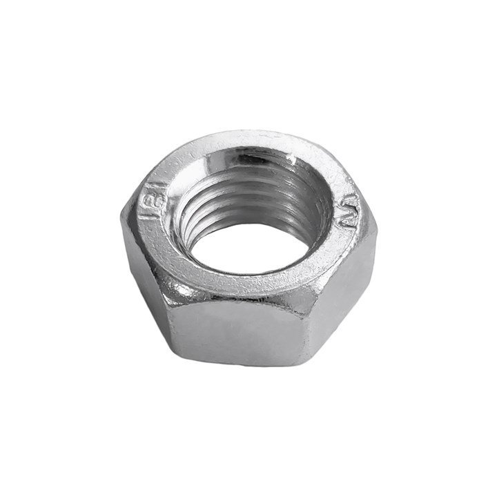 BM Steel 100 Pack - M20 Hexagon Full Nut BZP