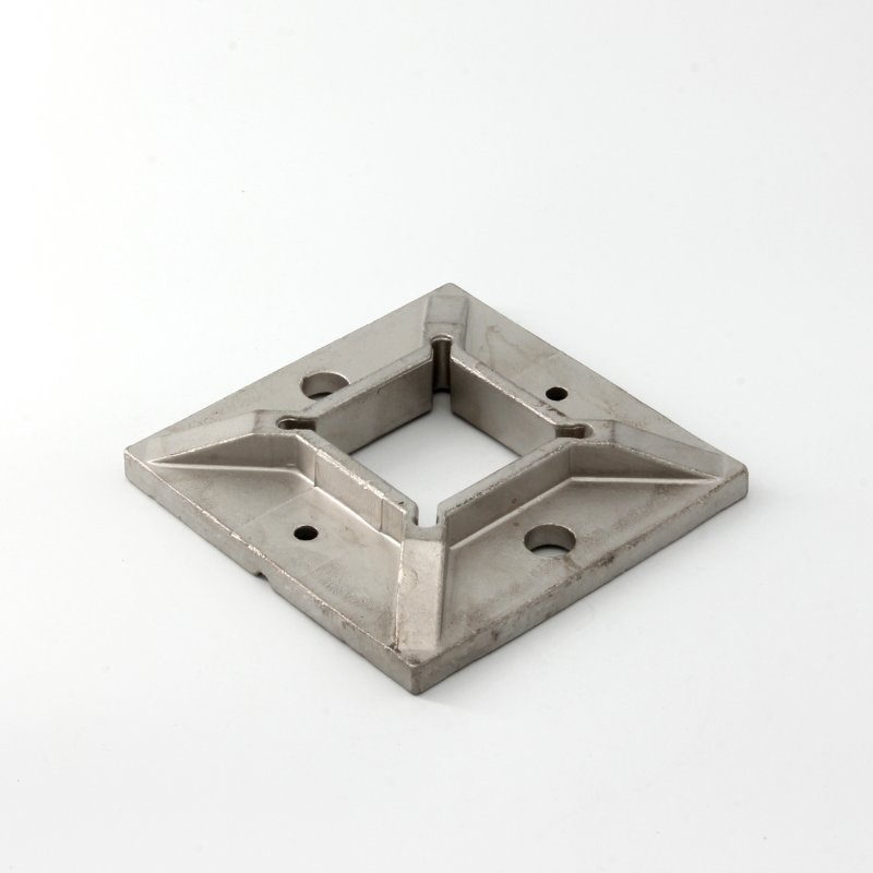 BM Architectural Eazysquare Floor Plate to suit 40x40x2mm Tube
