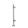 BM Architectural Pre-Assembled Glass Balustrade Square Corner Post with End Cap