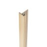 Ecoscape Forma - Light Oak Composite Slatted Cladding End Trim