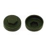 Olive Green 16mm (Pack 100) ForgeFix - TechFast Cover Cap