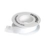 Faithfull - P.T.F.E Tape 12mm x 12m White (Pack 10)