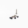 Slate Grey Colour Coded Screws for Cladding Trim - Pack of 100