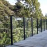 BM Architectural EazySlide Pre-Assembled Glass Balustrade End Post to suit 11.5mm Glass